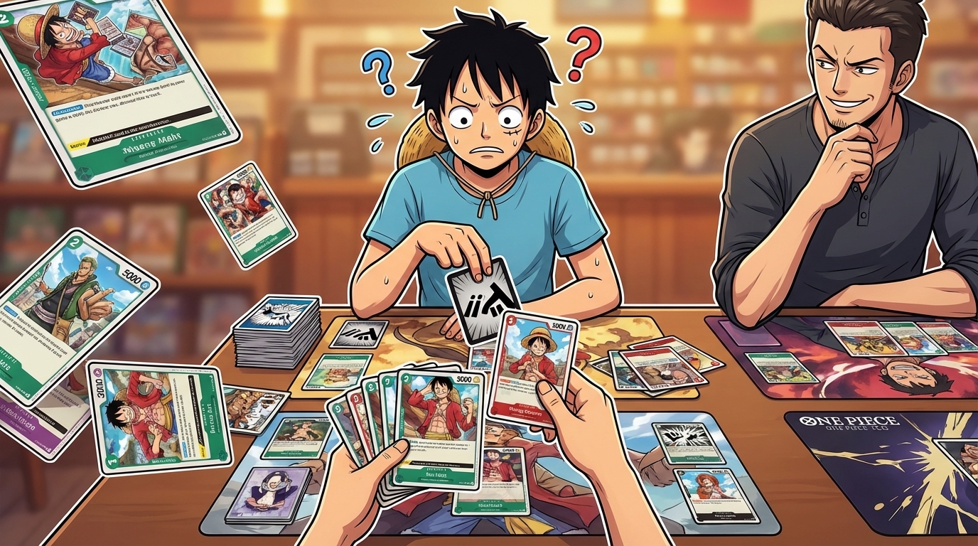 Los 5 errores más comunes de principiantes en One Piece TCG